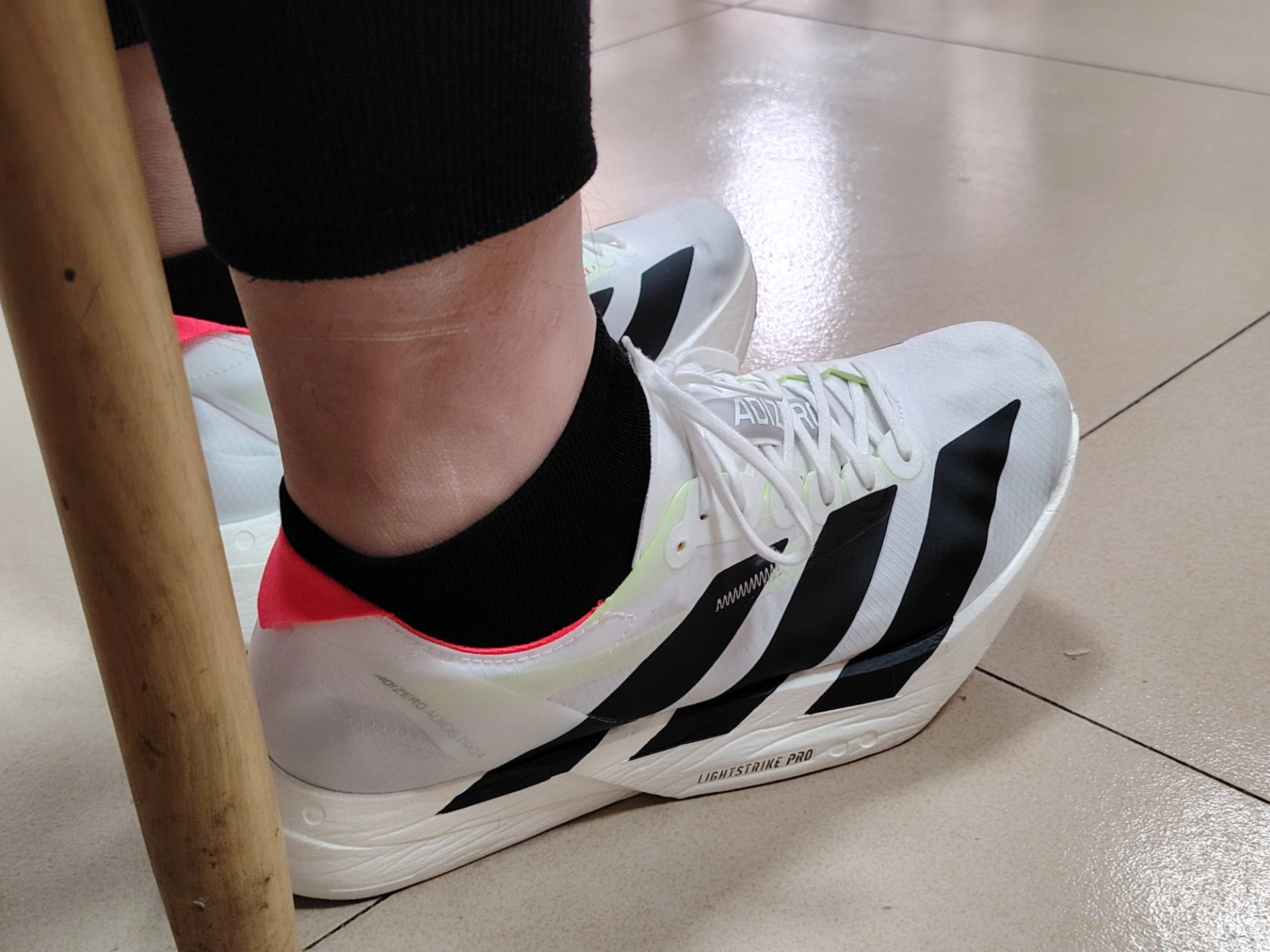 custom review-Adidas Adizero Adios Pro 4 Амортизация Износостойкий Низкий Топ Беговые кроссовки Мужские Белые