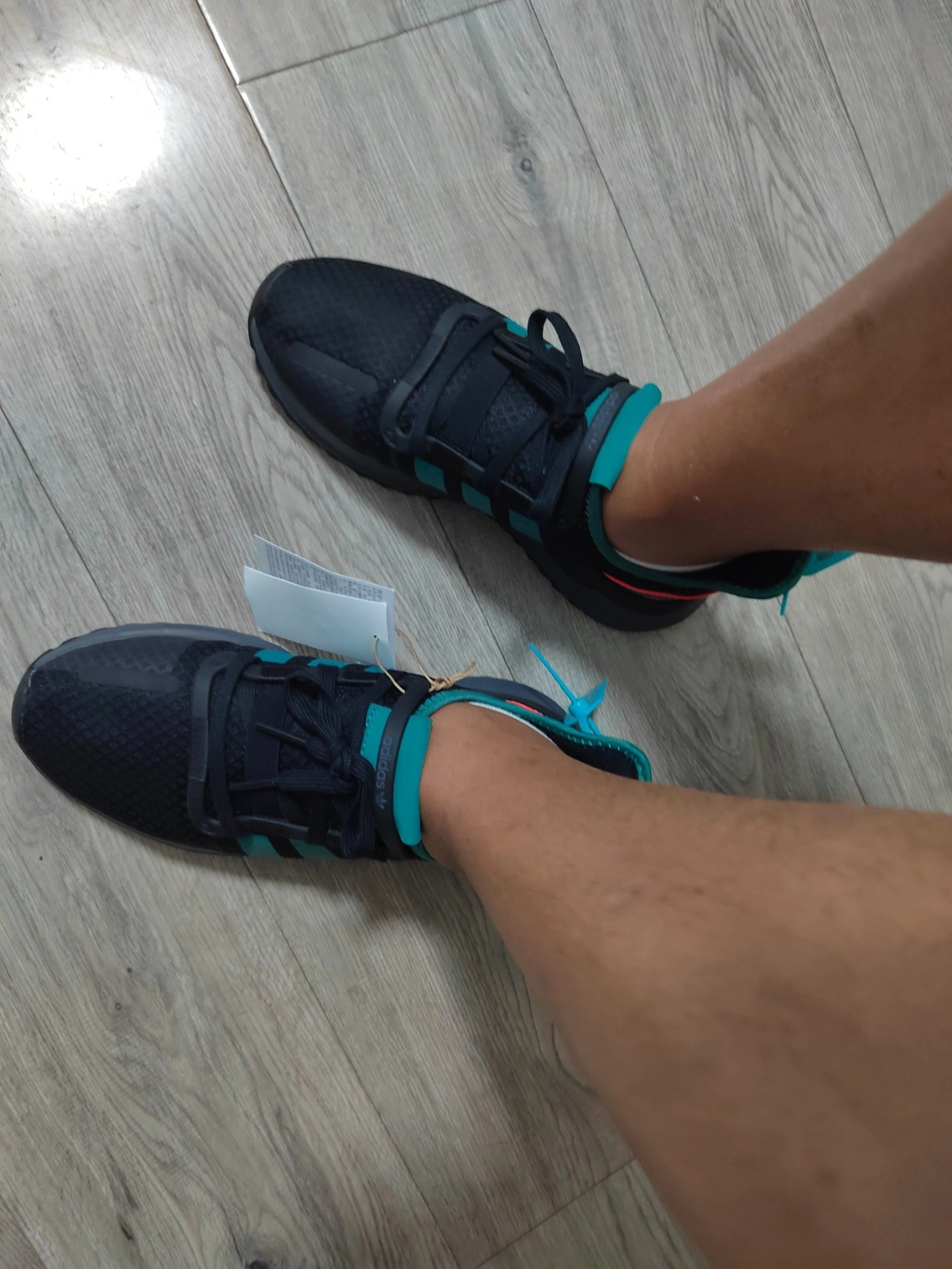 custom review-Adidas Originals U_Path Run Slip-resistant Abrasion-resistant Low Top Casual Men's Black Green Adidas Originals U_Path Run Противоскользящий Устойчивый к истиранию Низкий Топ Повседневный Мужской Черный Зеленый