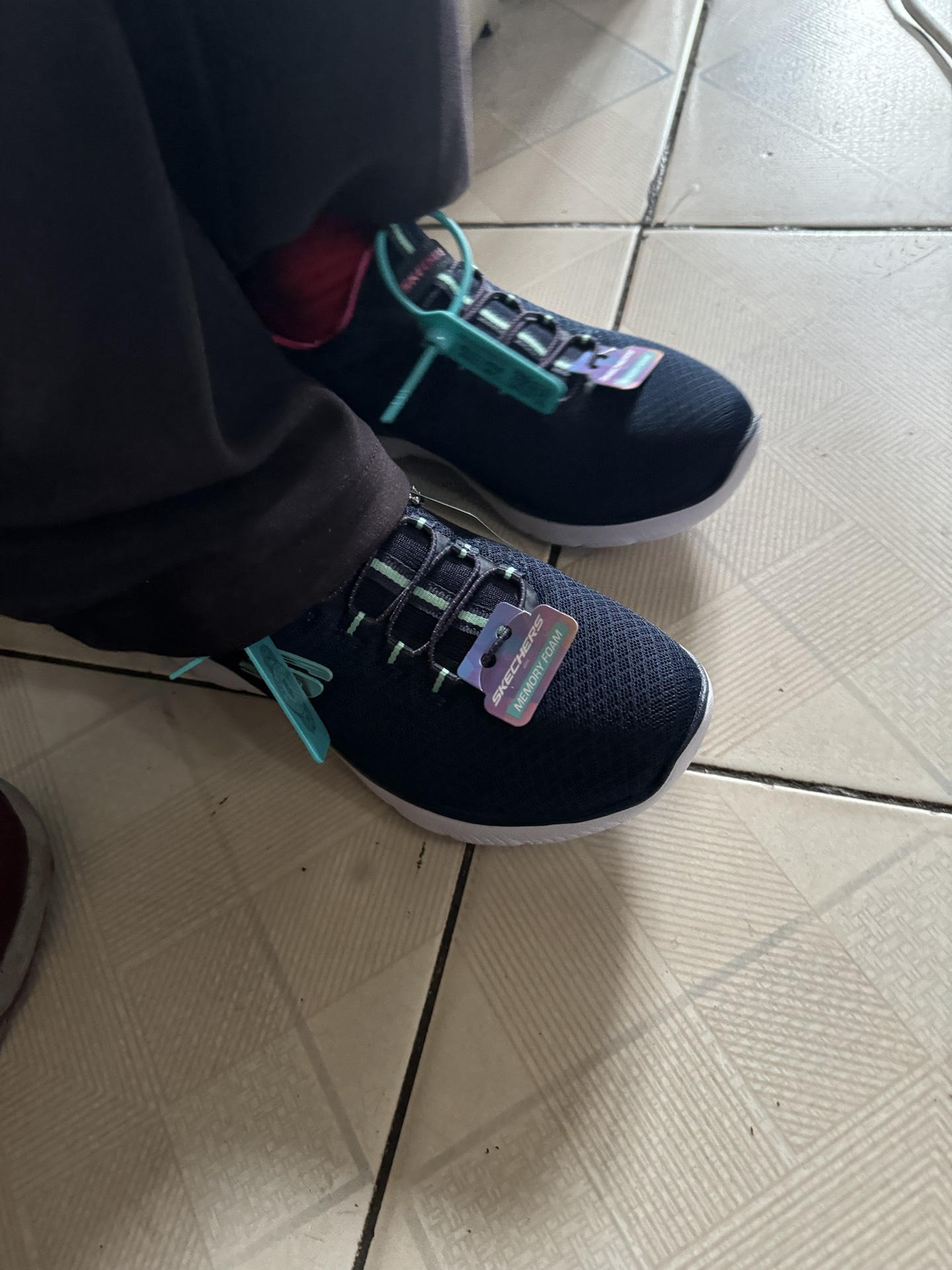 custom review-Skechers Summits Louvin Амортизация Низкий Топ Повседневная Обувь Женская Морской Синий