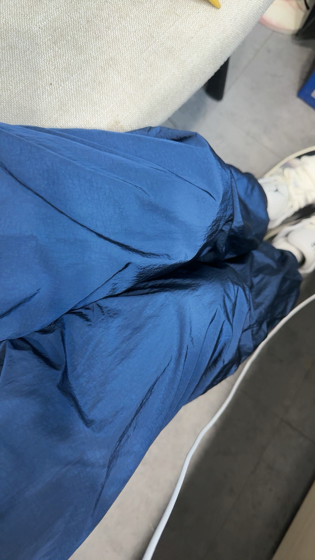 custom review-Nike Вязаные тренировочные брюки женские Arsenal темно-синие
