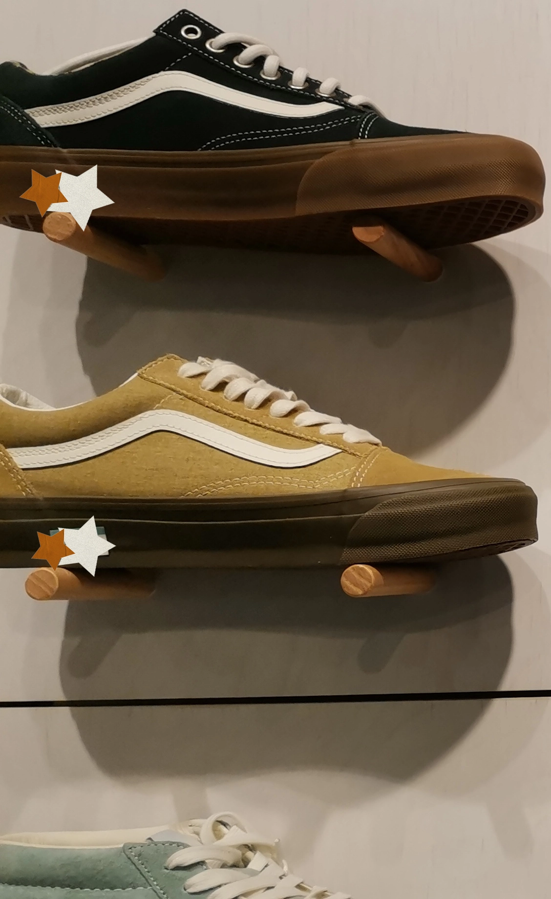 vans色后跟标棕色的图片