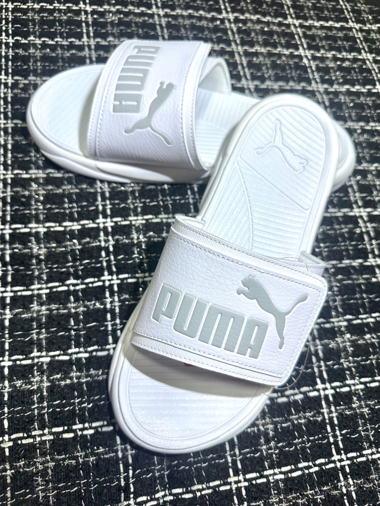 97彪马白色拖鞋