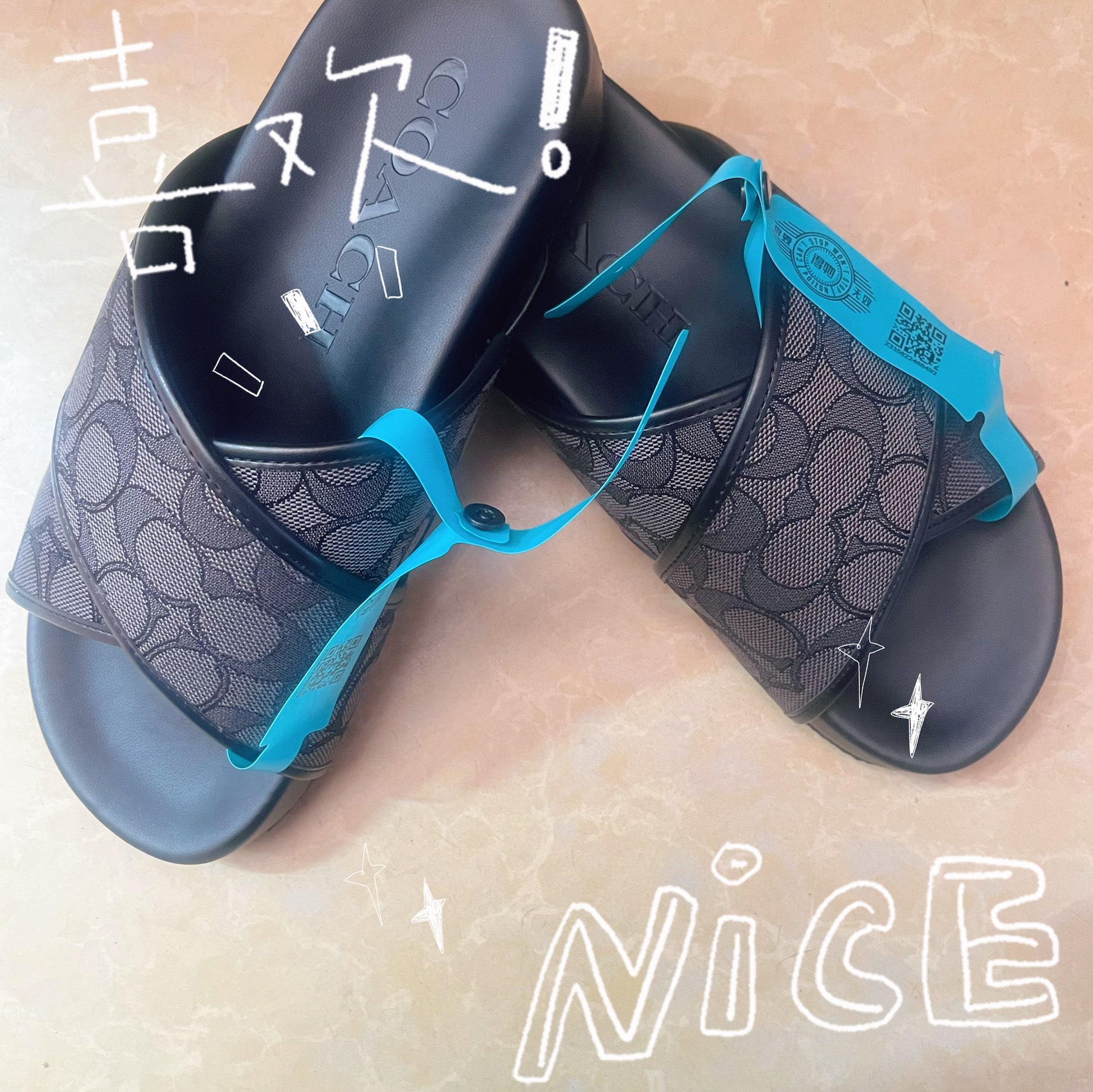 custom review-COACH Слипоны Мужские Серый Черный