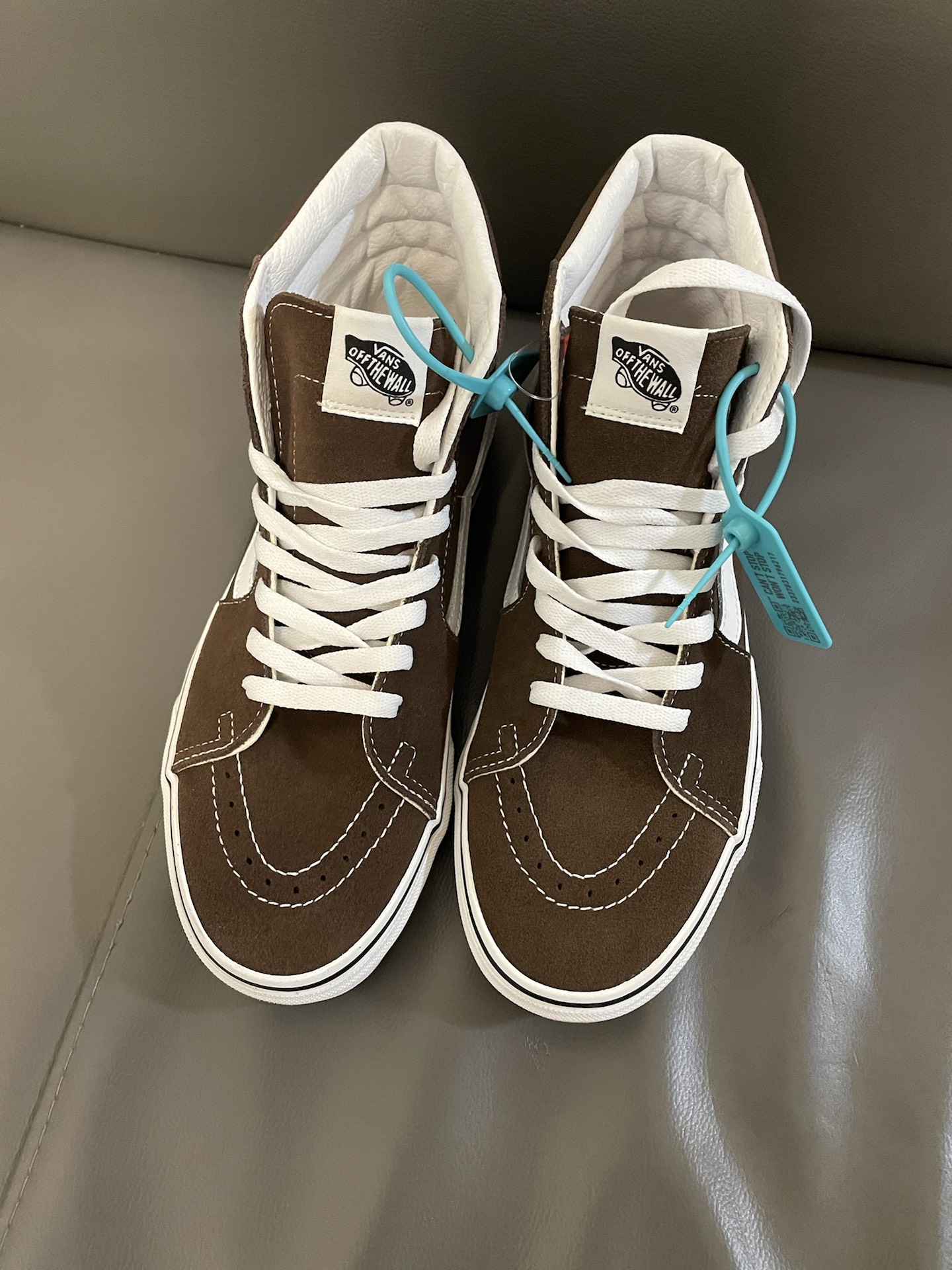 vans色后跟标棕色的图片