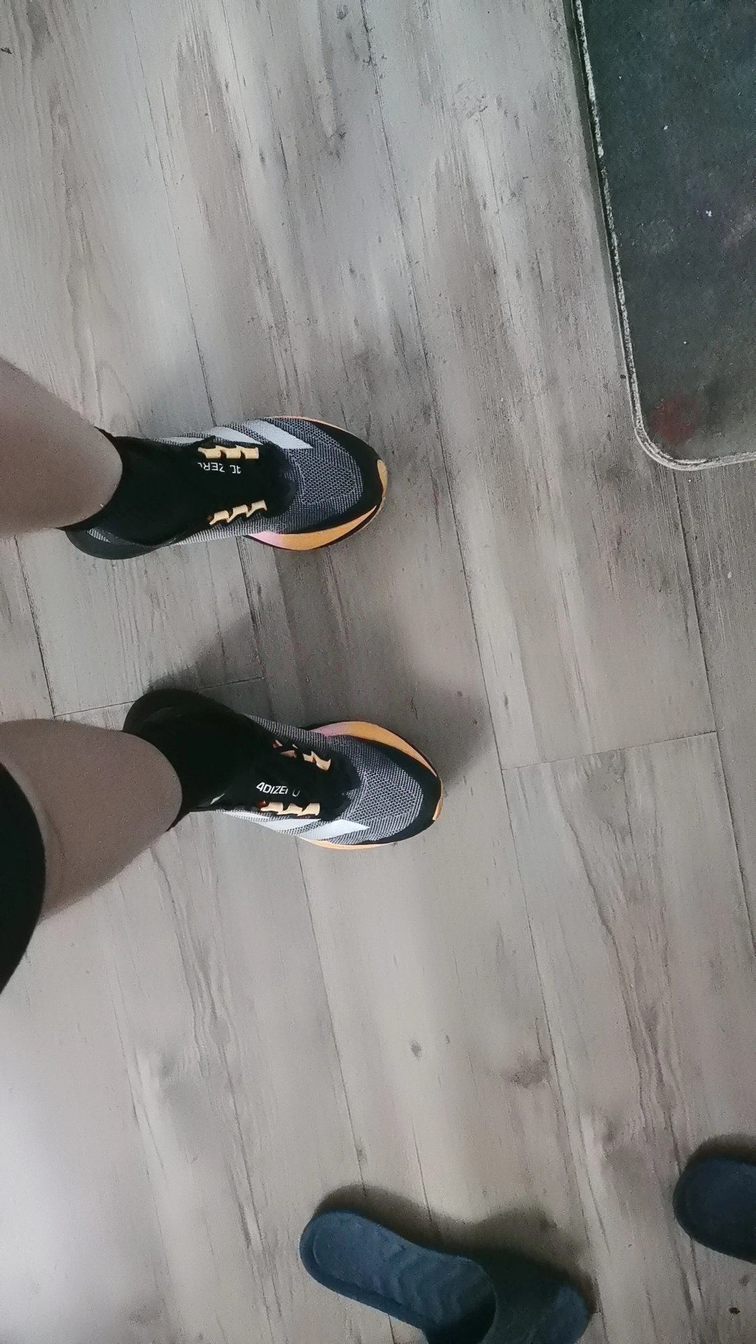 custom review-Adidas Adizero Boston 12 Беговые кроссовки Низкий топ Черный Серый Цвет Мужской