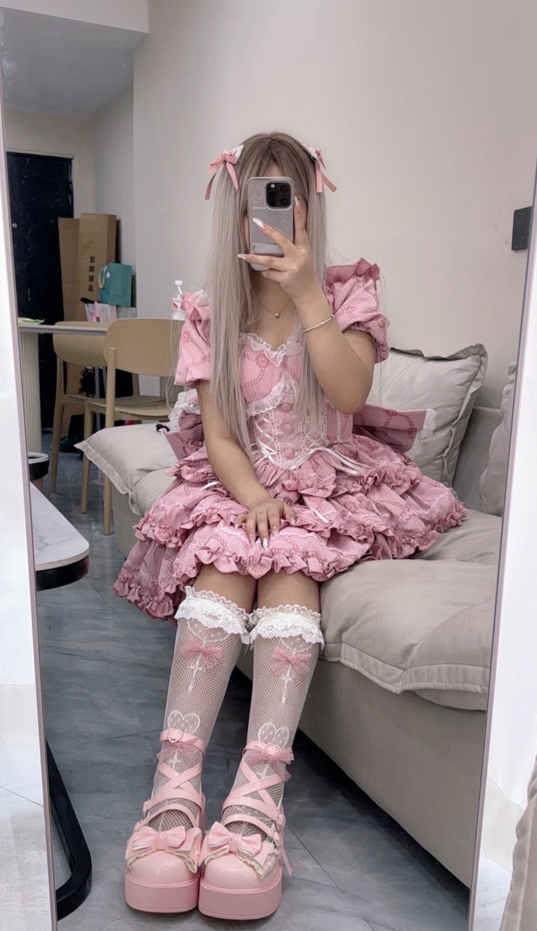 custom review-Leopard Kitten Лолита-стиль Женские