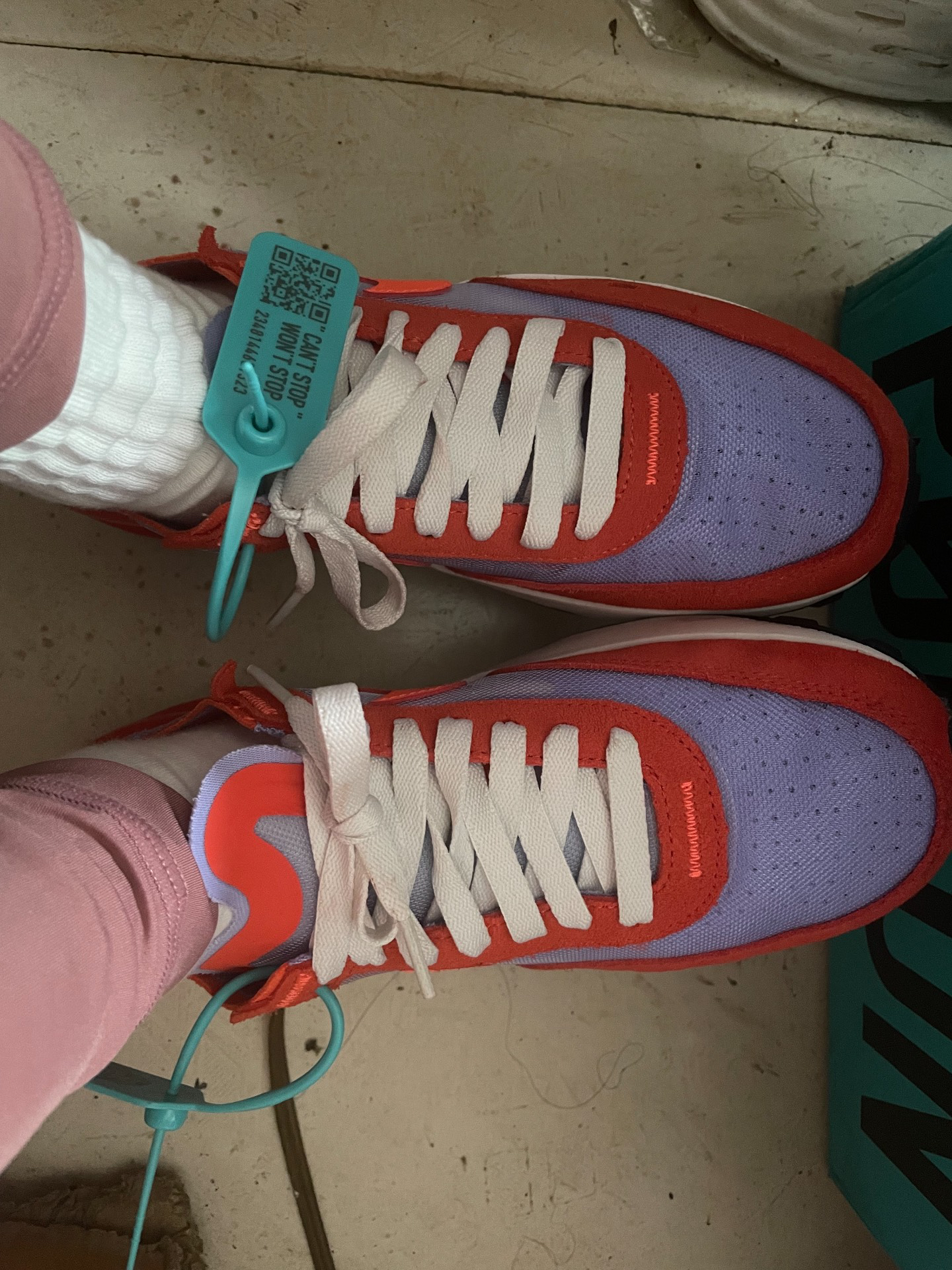 custom review-Nike Waffle One Кэжуал Низкий Топ Женский