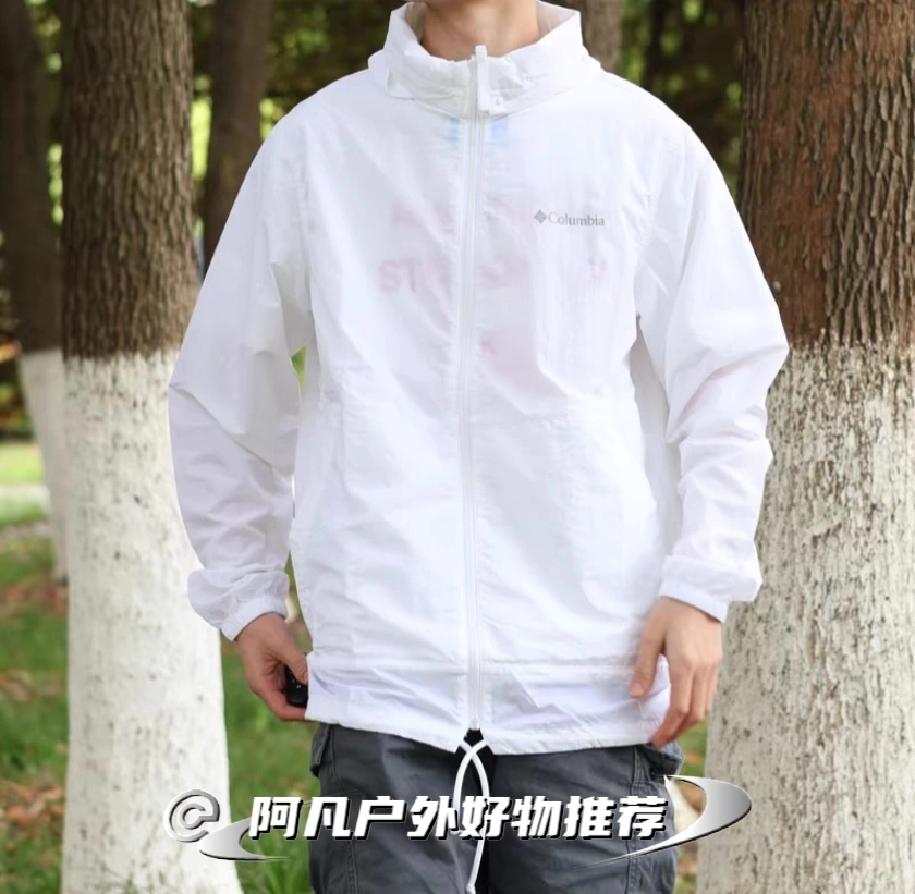 哥伦比亚 男upf50防晒衣紫防紫外线外套