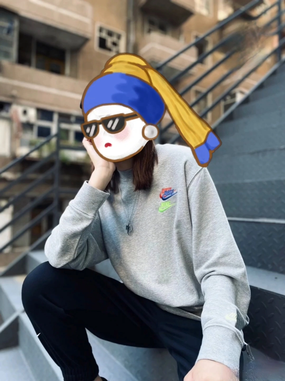 custom review-Nike Толстовка Весенний Мужской Серый