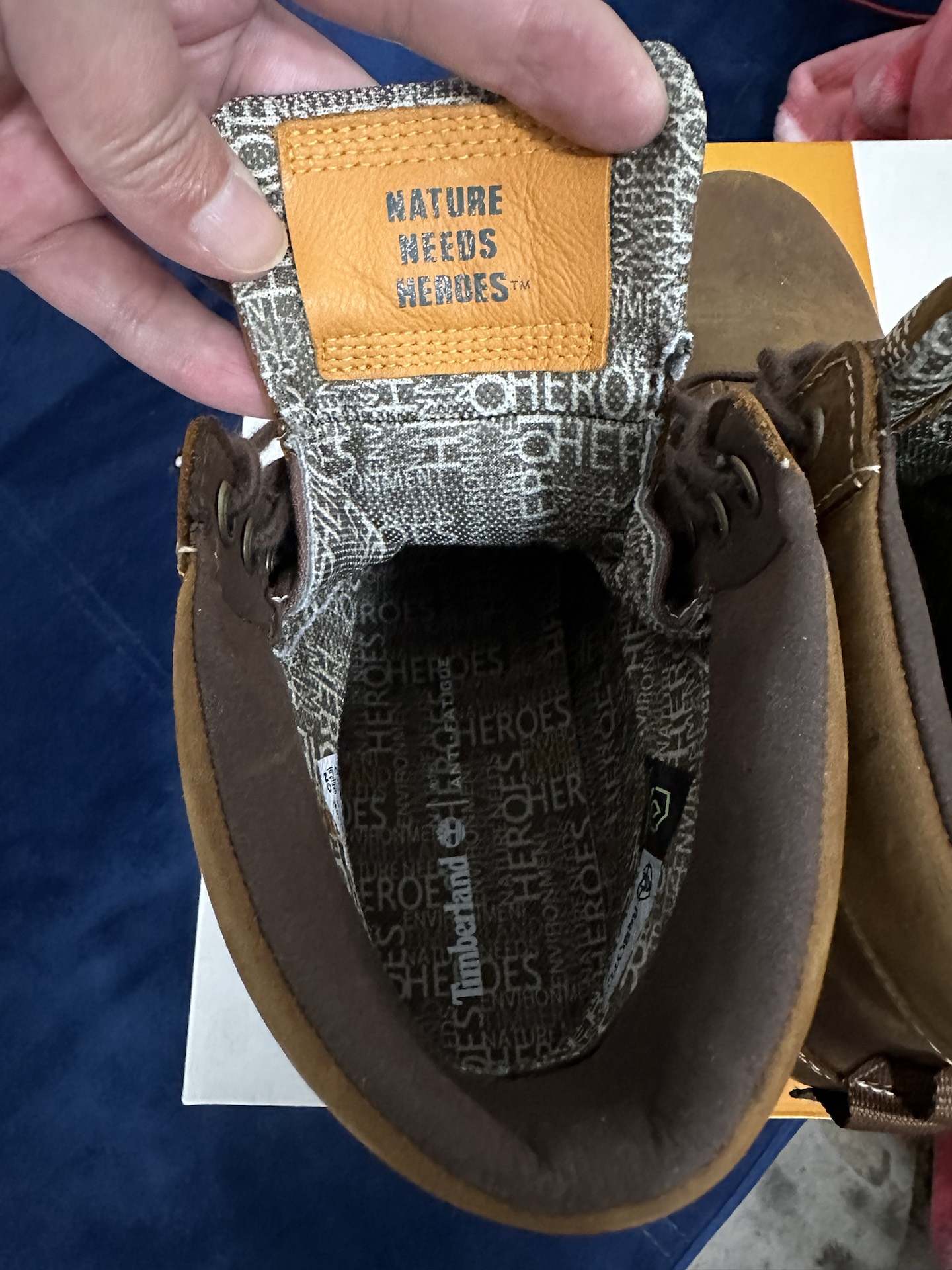 custom review-Timberland Collaboration Устойчивые к истиранию Носки Crew Outdoor Мужские Коричневые