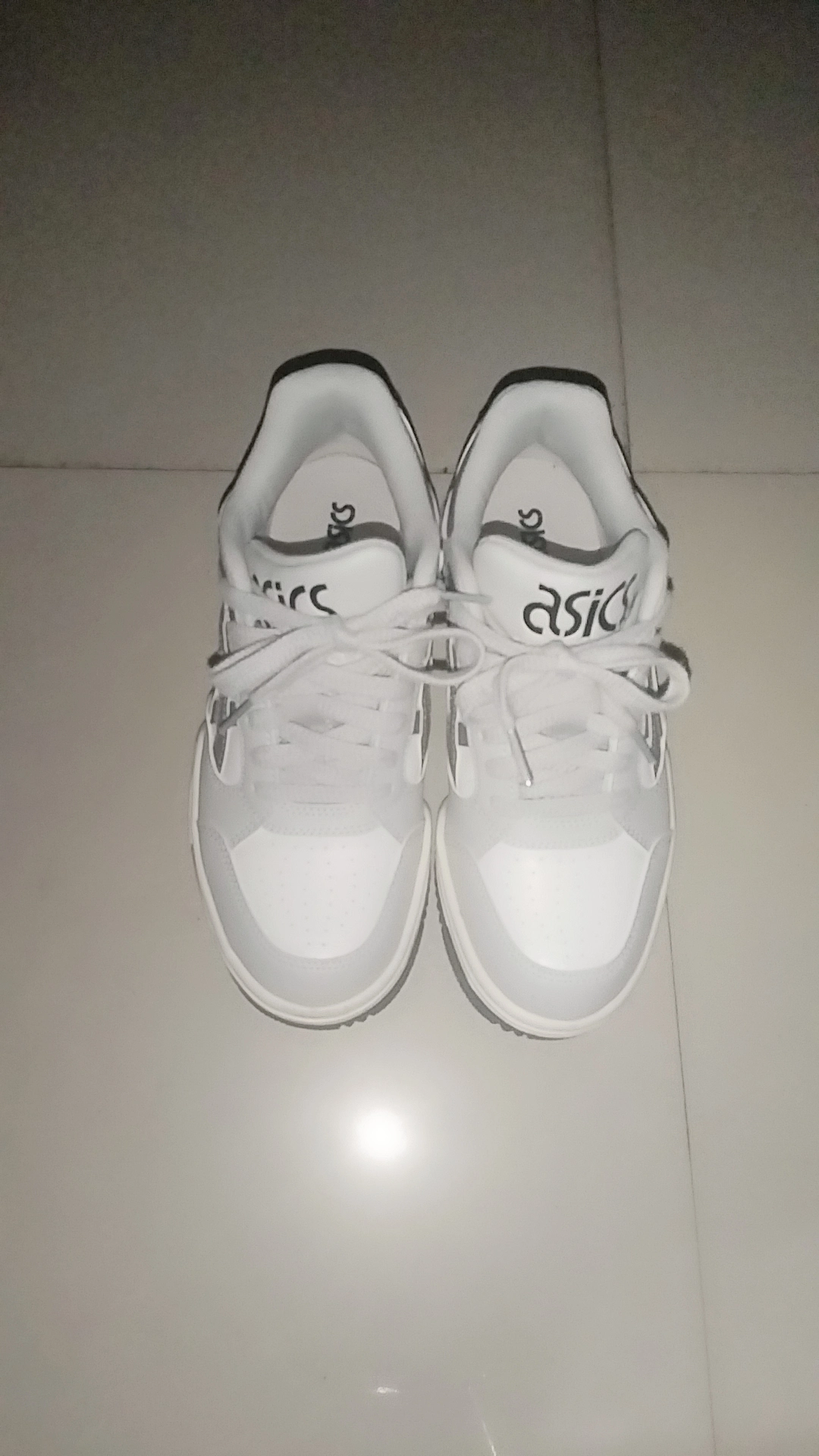 custom review-Asics Гель Spotlyte Low Топ Винтажные Баскетбольные Кроссовки Унисекс Белый Серый