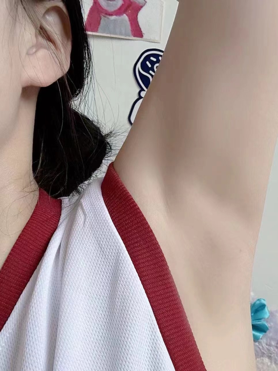 不是我说,谁腋下这么干净啊!