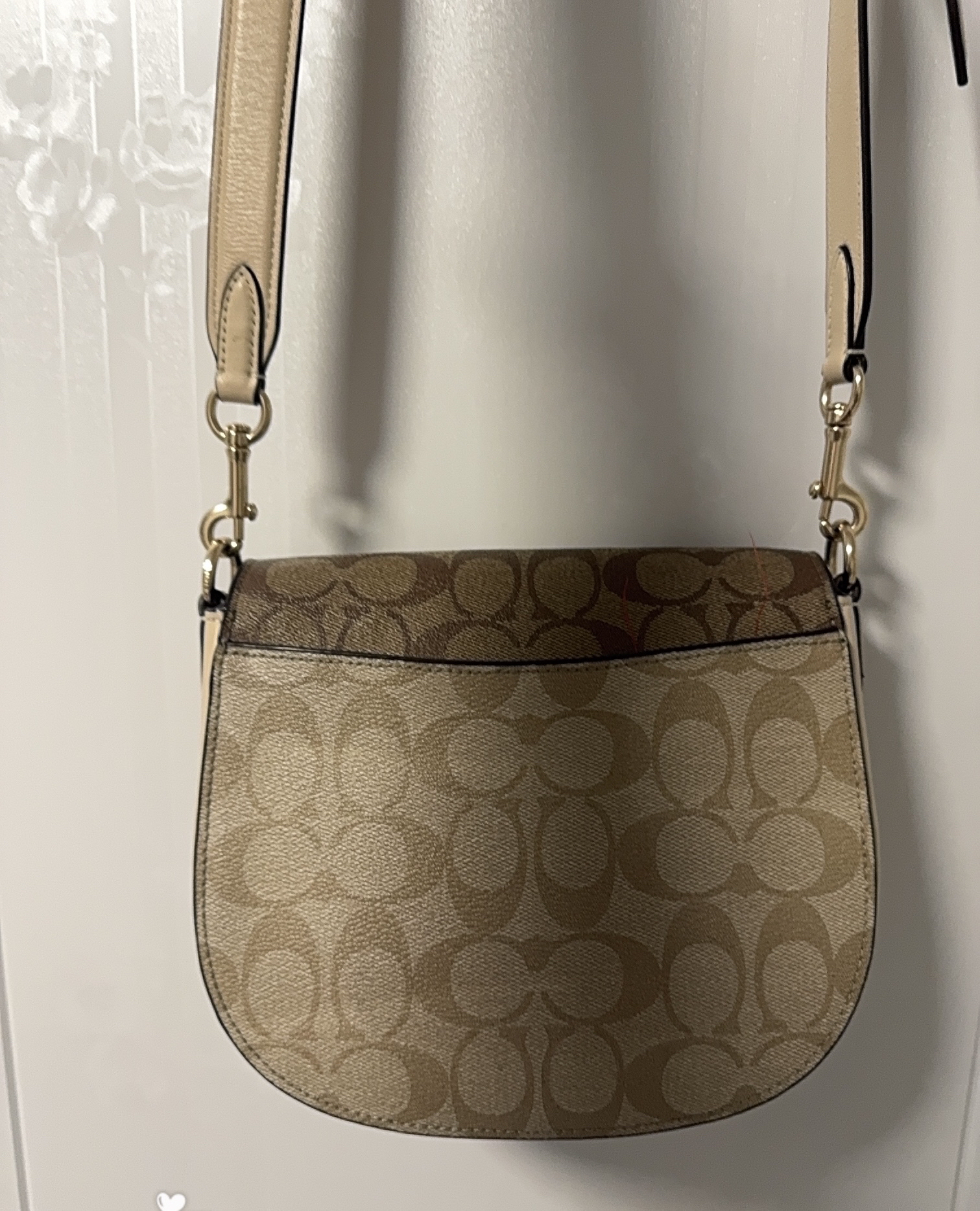 coach蔻驰 马鞍包斜挎单肩包