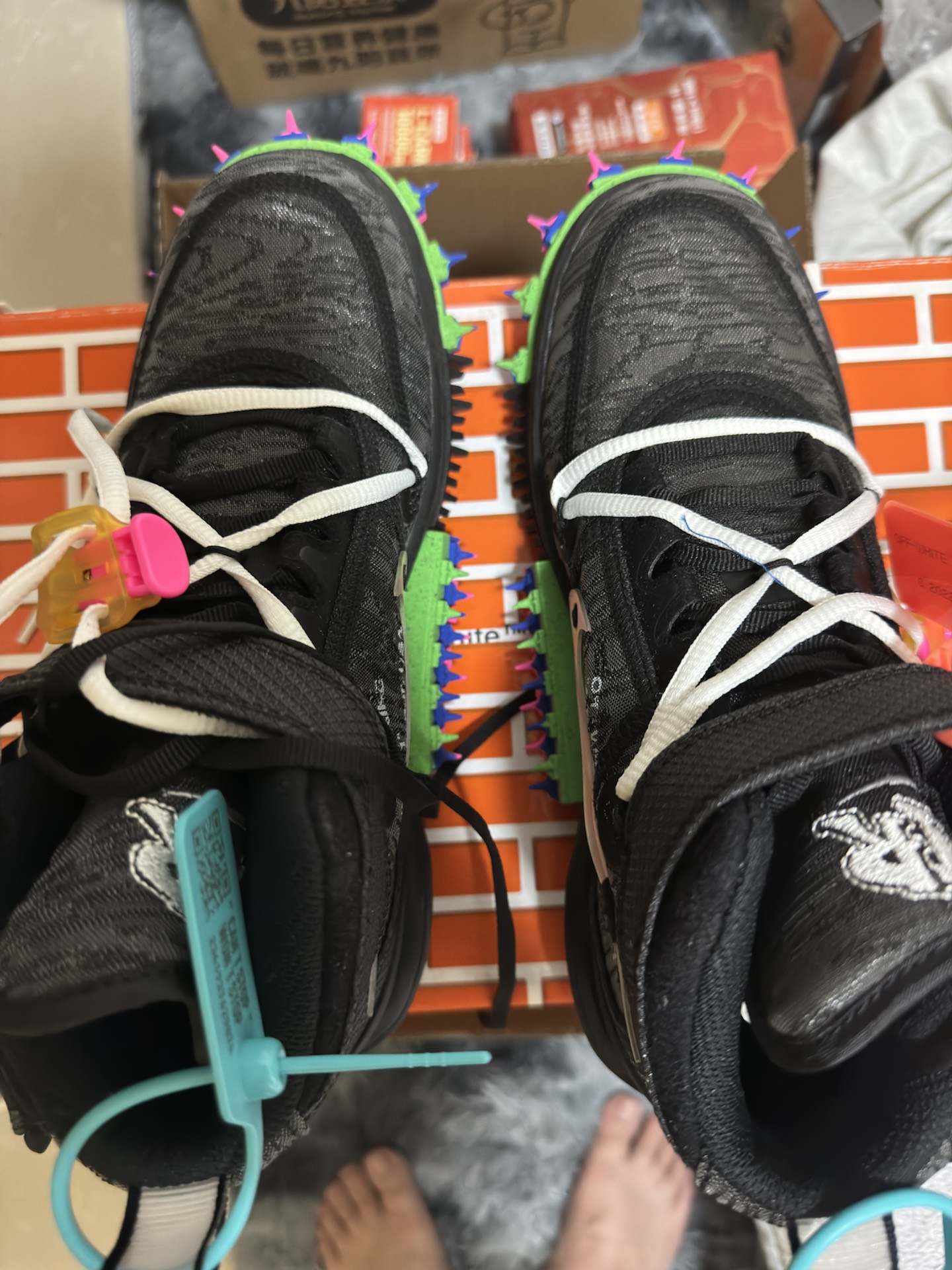 custom review-Nike X Off White Air Force 1 Mid 'Black'