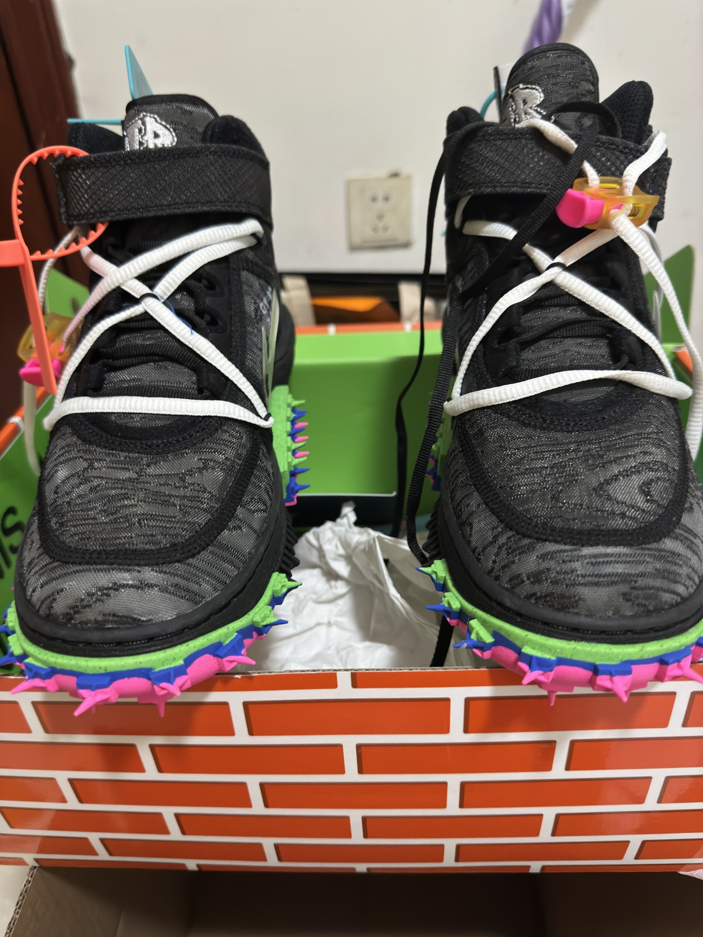 custom review-Nike X Off White Air Force 1 Mid 'Black'