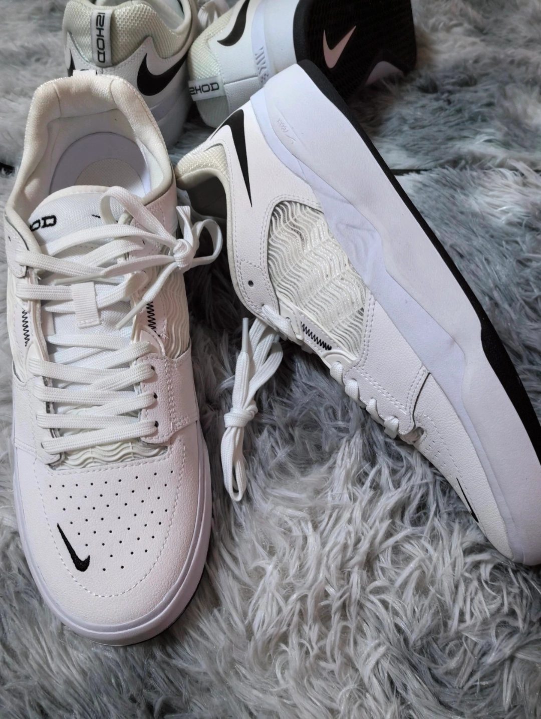 custom review-Nike SB Ishod Low Топ Скейтборд Кроссовки Унисекс Белый