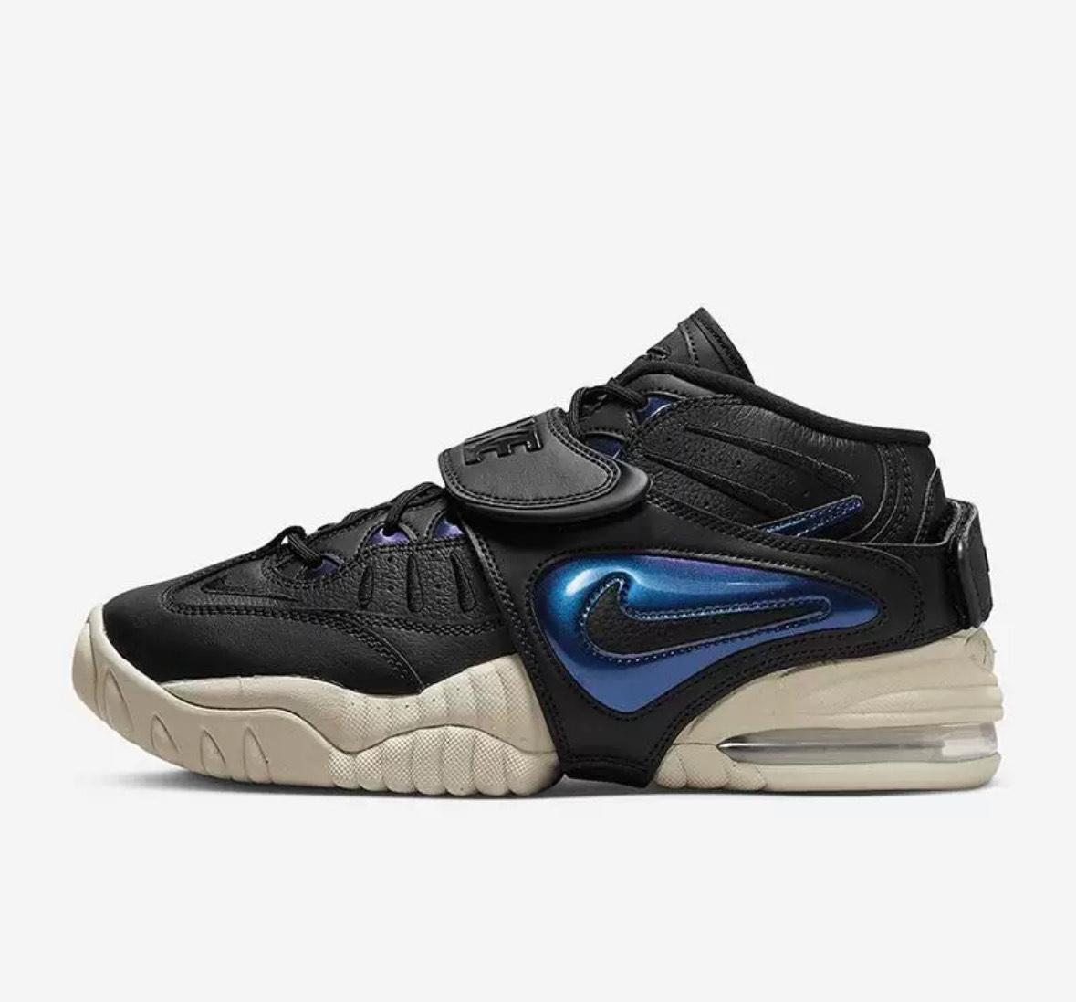 custom review-Nike Air Adjust FORCE 'Черный MULTI' MID Топ Винтажные баскетбольные кроссовки Женские Черный синий фиолетовый