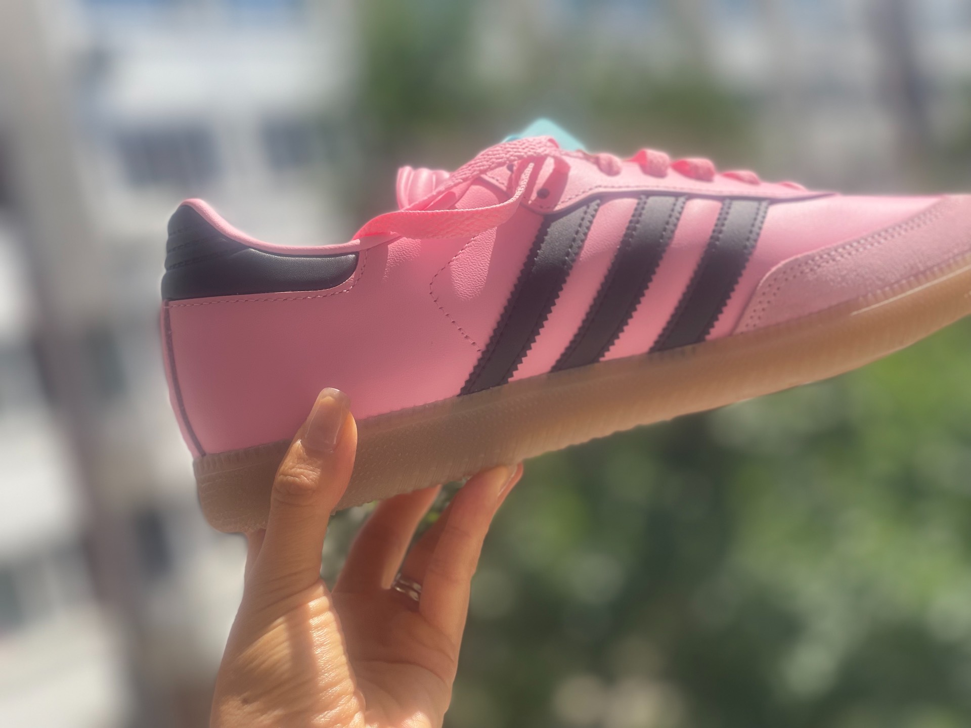 custom review-INTER MIAMI CF x Adidas Originals Samba Low Скейтборд Кроссовки Мужские Розовые