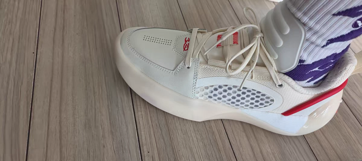 custom review-LINING All City 12 Encore Баскетбольные кроссовки Низкий топ Экрю Мужской