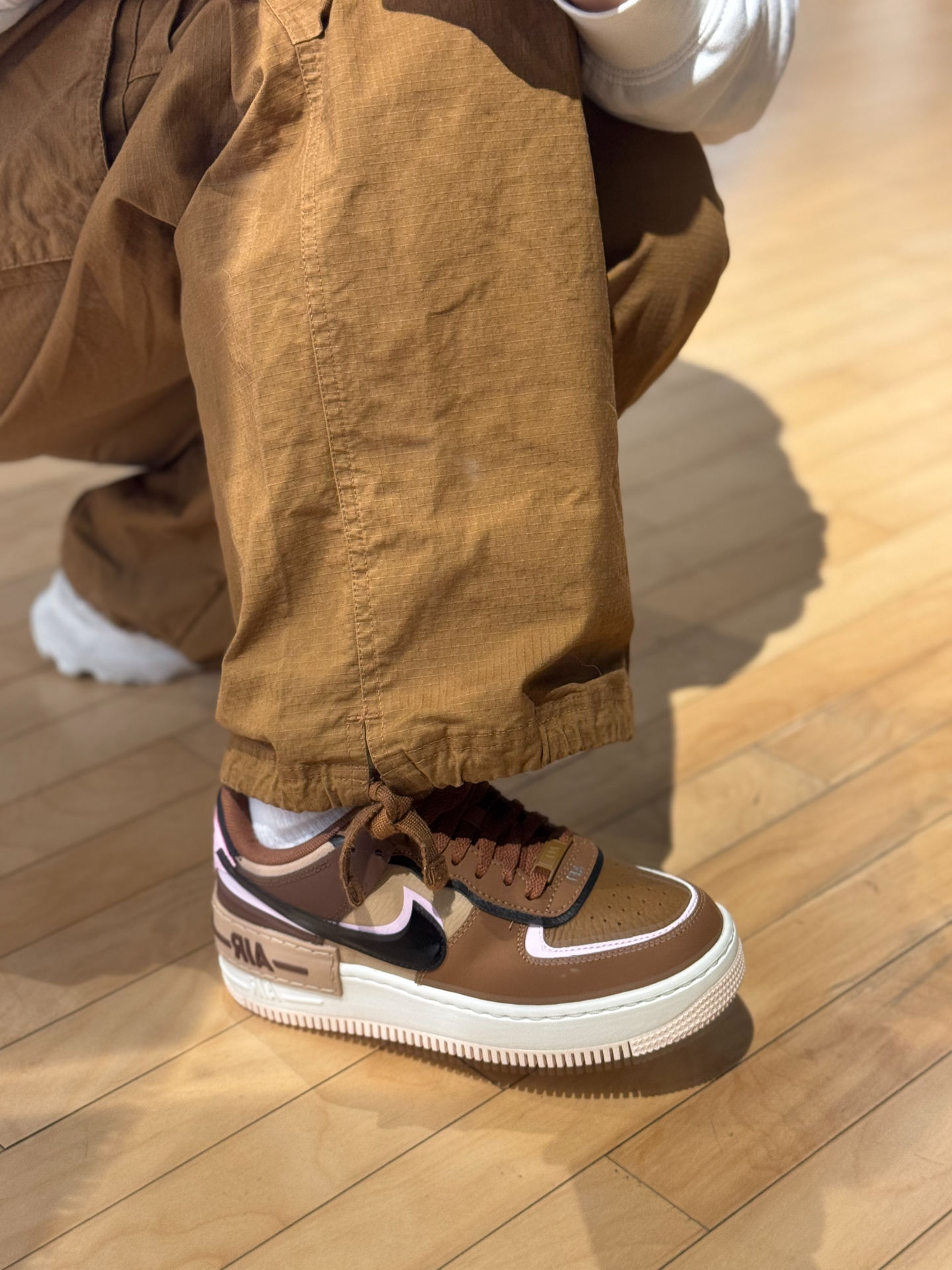 今日份穿搭 
#空军一号女款 
#女生的宝藏板鞋