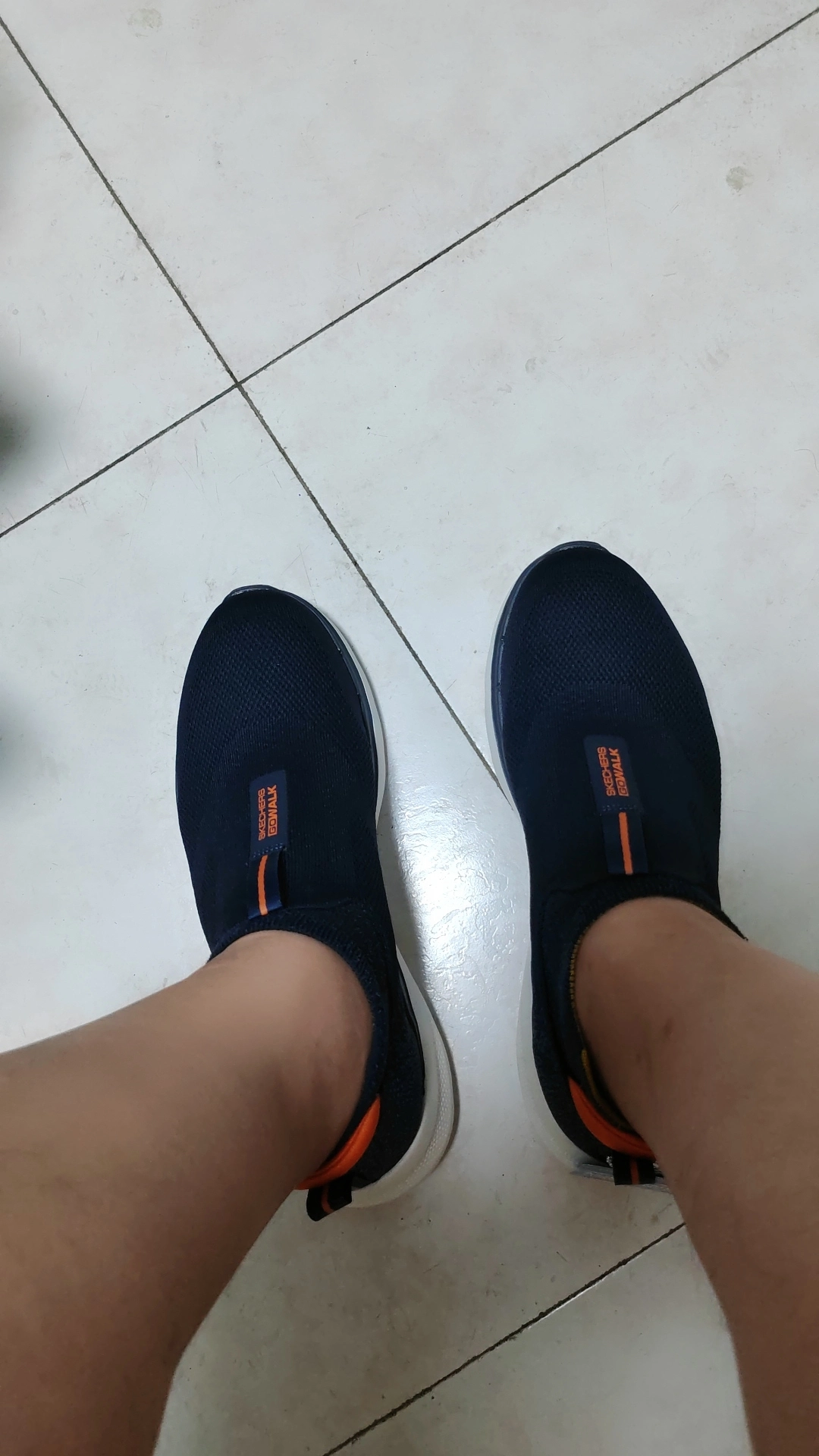 custom review-Skechers Go Walk 6 Устойчивый к истиранию Дышащий Легкий Низкий Топ Повседневная Обувь Мужская Черная