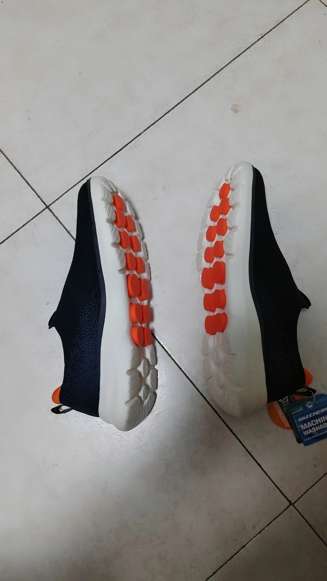 custom review-Skechers Go Walk 6 Устойчивый к истиранию Дышащий Легкий Низкий Топ Повседневная Обувь Мужская Черная