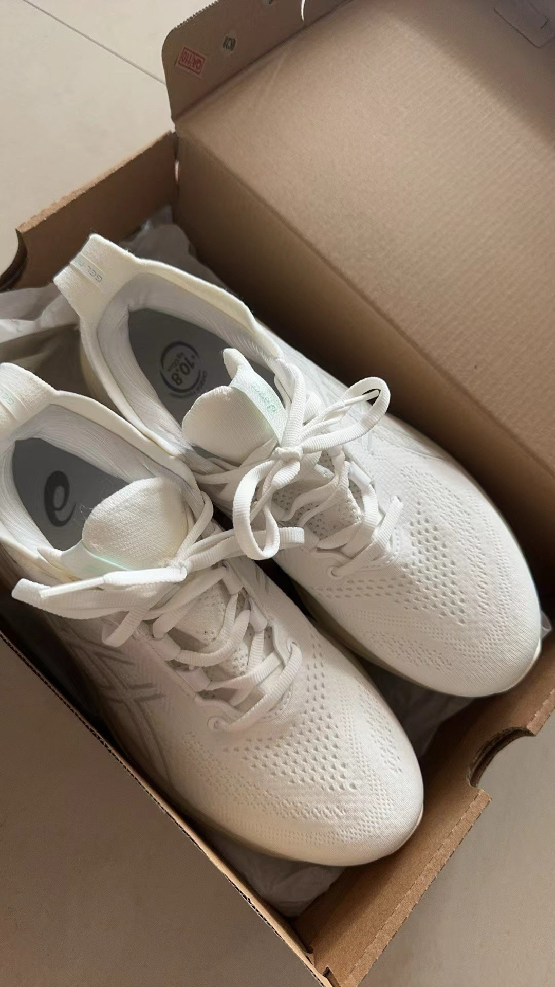 custom review-Asics Gel Nimbus 26 Ткань Покрытие Поддержка MID Бег на длинные дистанции Обувь Женская Белая