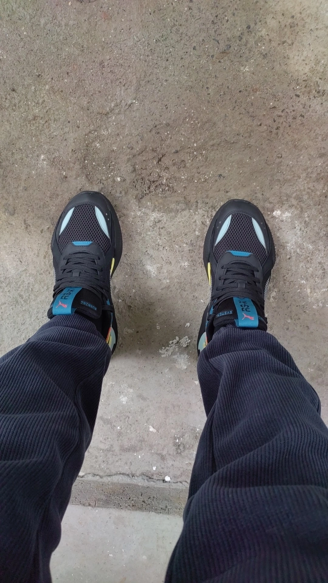 custom review-PUMA RS X HD2 Кожа Текстиль Низкий Верх Повседневная Обувь Унисекс Черный Красный