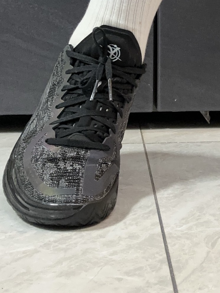 custom review-LiNing Gamma Cushioning, Slip Resistant, Abrasion Resistant, Support, Lightweight Low Top Basketball Shoes Men's Black