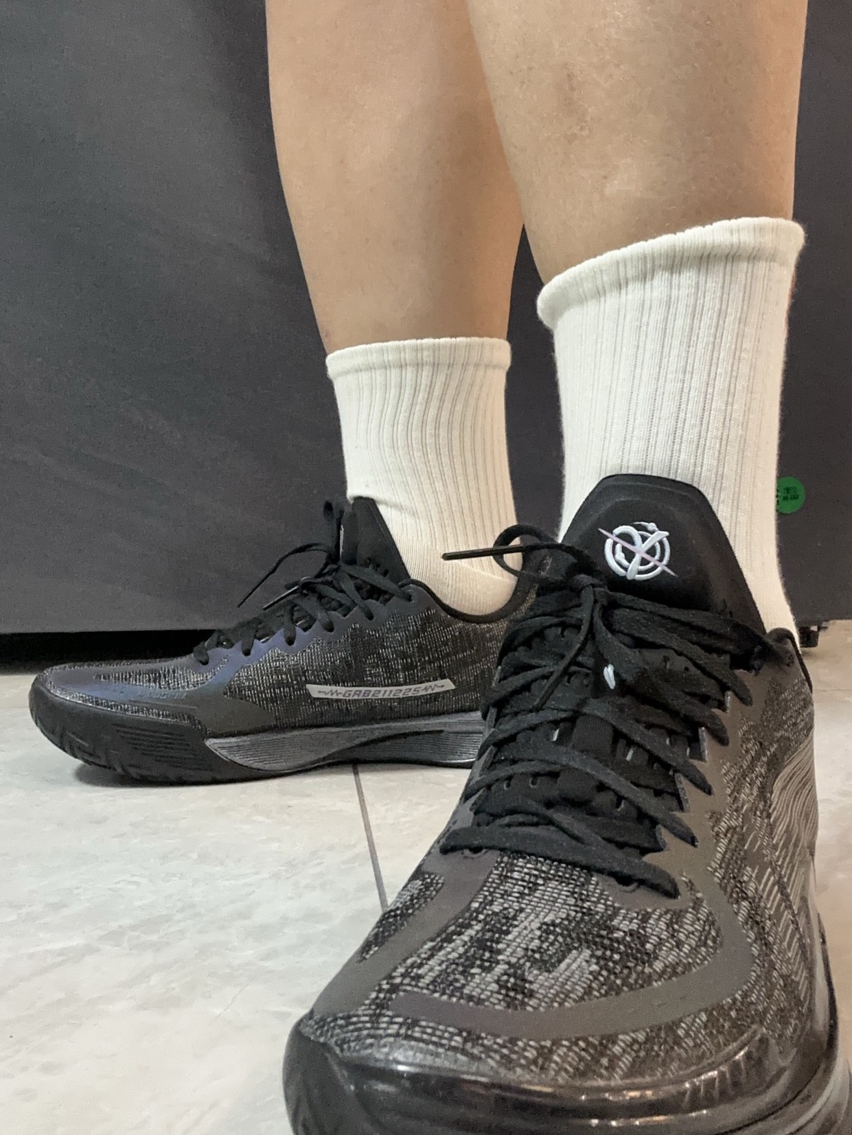 custom review-LiNing Gamma Cushioning, Slip Resistant, Abrasion Resistant, Support, Lightweight Low Top Basketball Shoes Men's Black