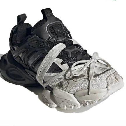 custom review-Adidas XLG RUNNER DELUXE Низкие Беговые Кроссовки Унисекс Серый Черный