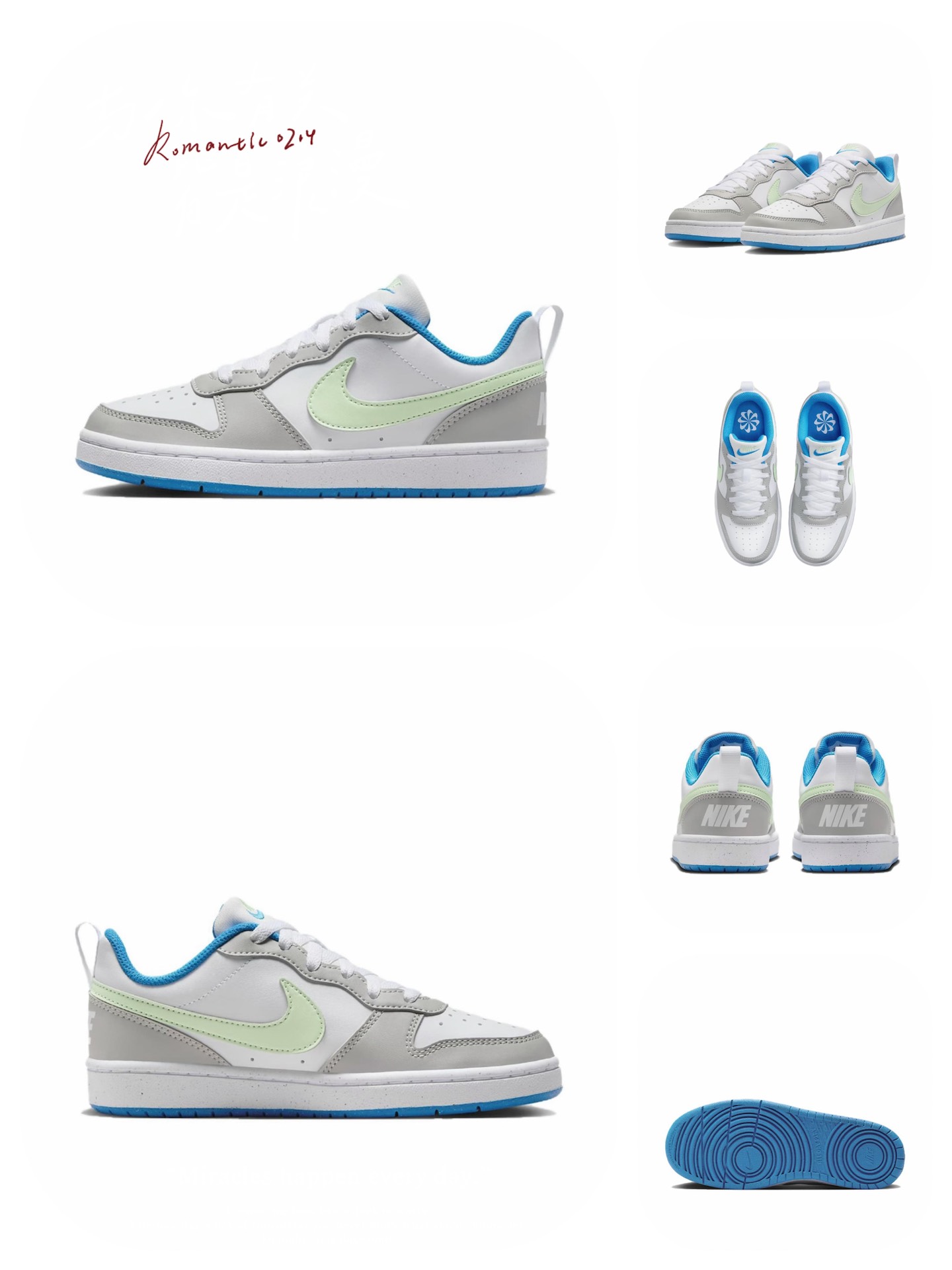 nike court borough low低帮板鞋
