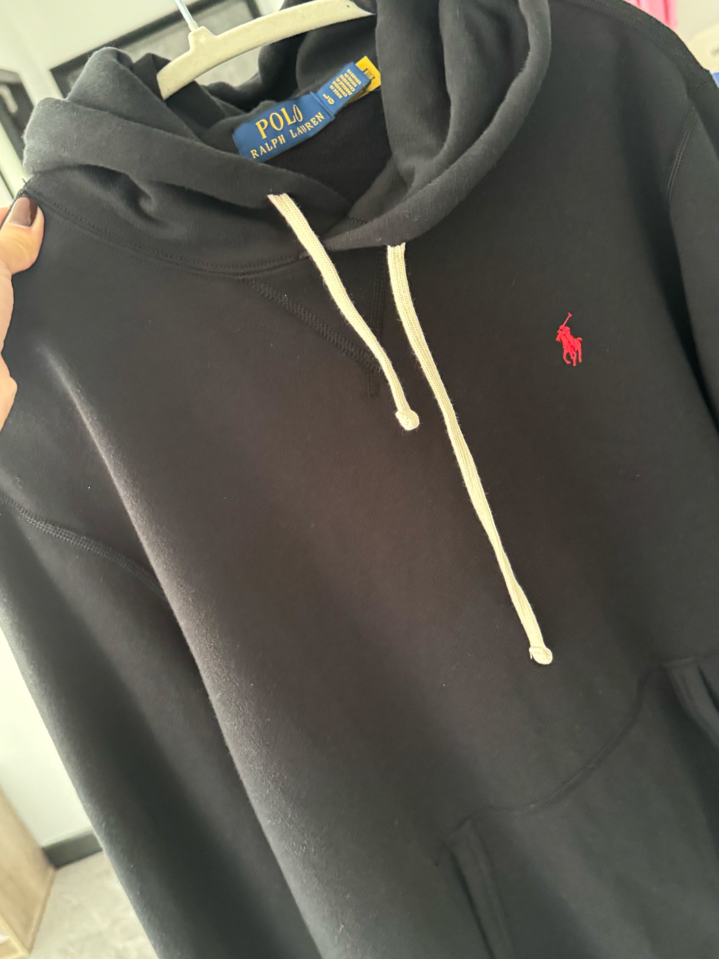 custom review-Свитшот Polo Ralph Lauren Мужской Черный
