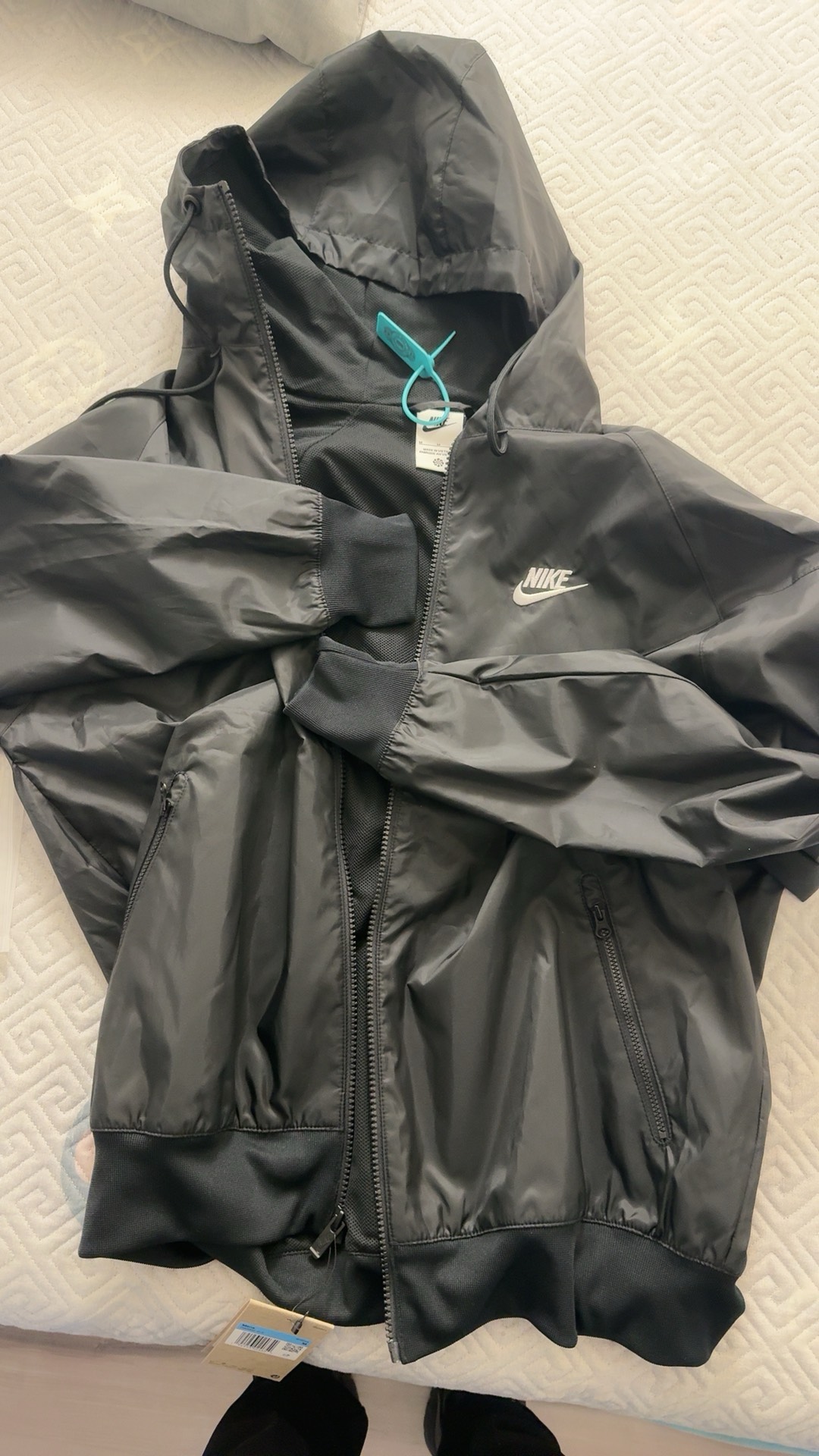 custom review-Nike WINDRUNNER Куртка Мужская Черная