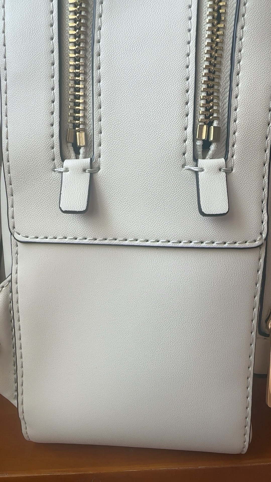 custom review-MICHAEL KORS Jaycee Личи Крупнозернистая текстура Кожа Рюкзак Средний Женский