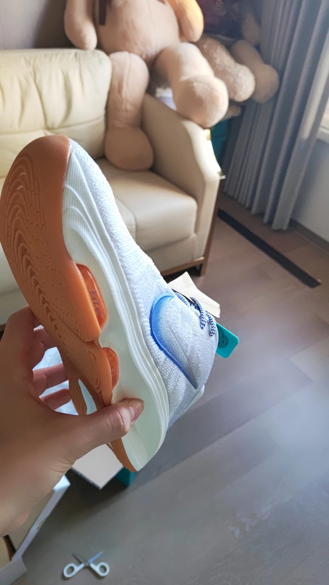 custom review-Nike Air Zoom GT Hustle 3 MID Топ Баскетбольные кроссовки Унисекс Белый Синий