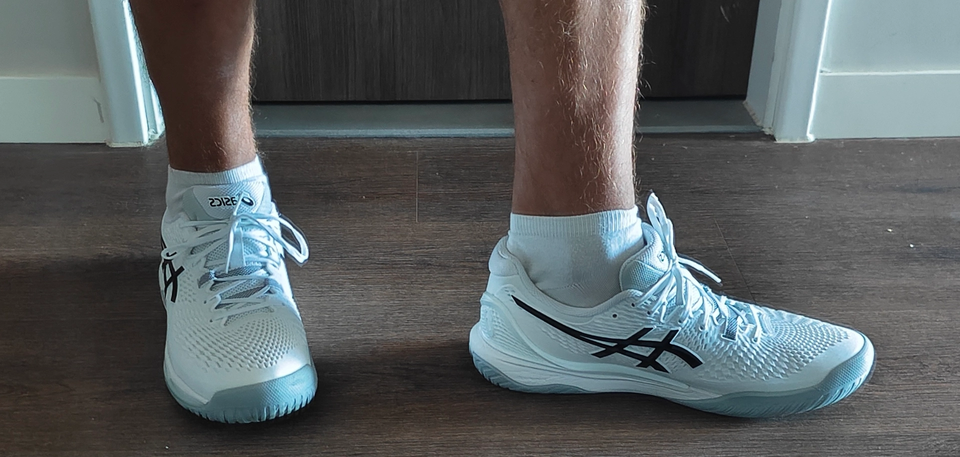 custom review-Asics Gel Resolution 9 Low Top Теннисные Кроссовки Мужские Белые Черные