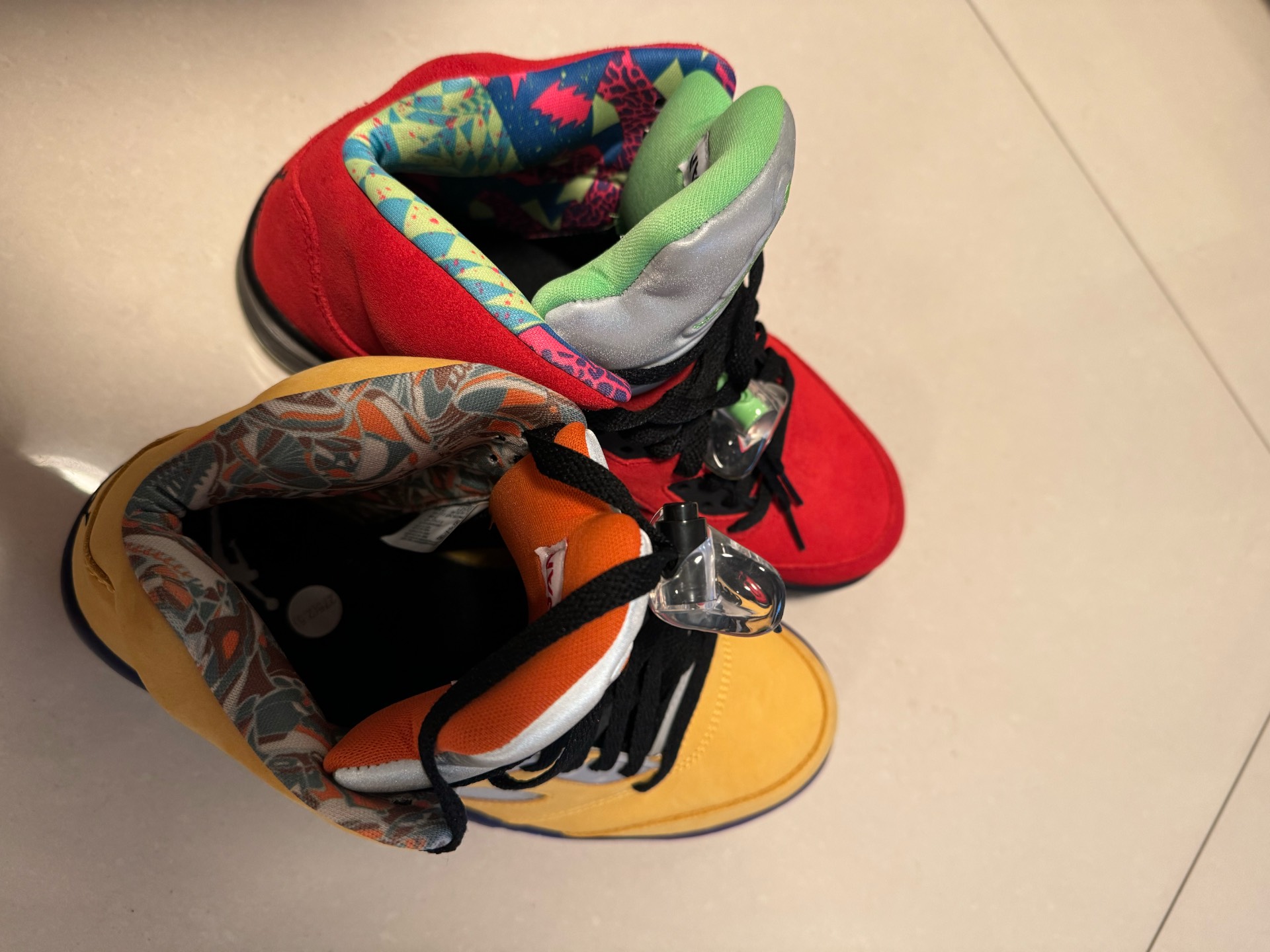 custom review-Air Jordan 5 Retro SE "What The"
