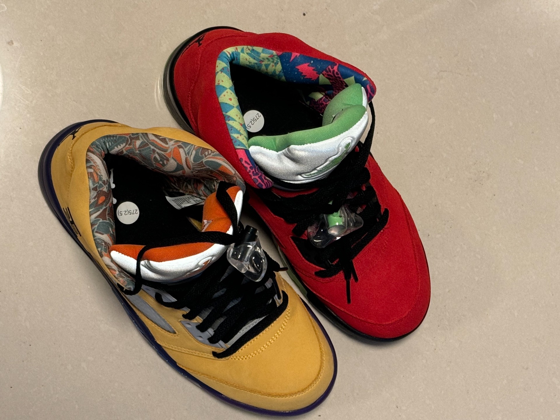 custom review-Air Jordan 5 Retro SE "What The"