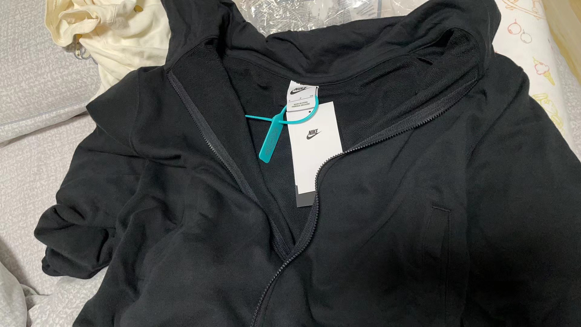 custom review-nike Sportswear CHILL Terry Толстовка Женская Черная