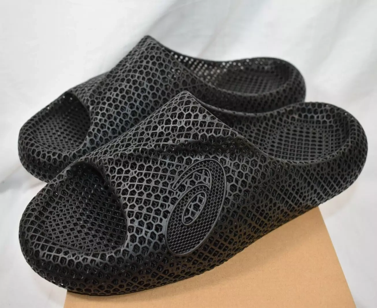 custom review-Asics ACTIBREEZE 3D Слипоны с черепом Унисекс Черные