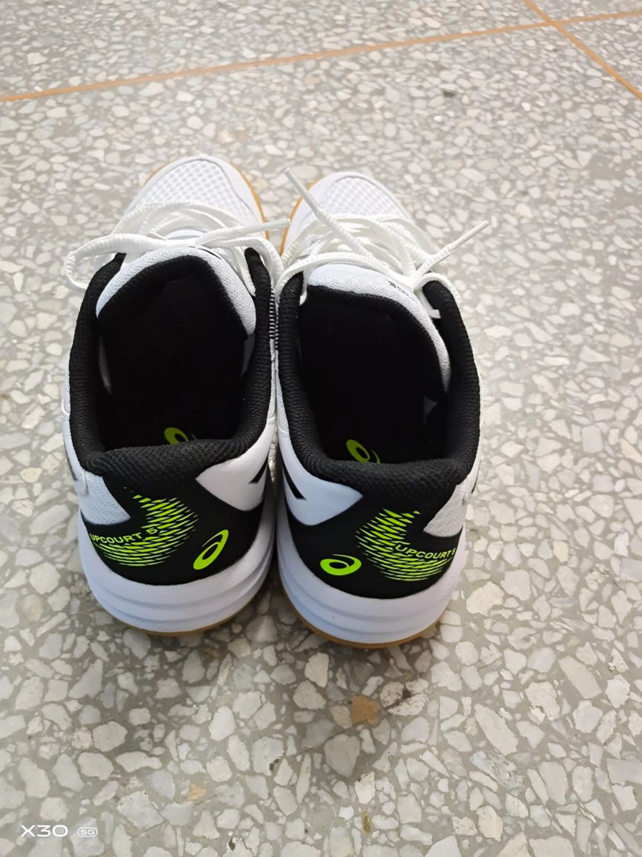 custom review-ASICS Гель UPCOURT 5 Амортизация Износостойкие Низкие Кроссовки для тренировок Унисекс Белые