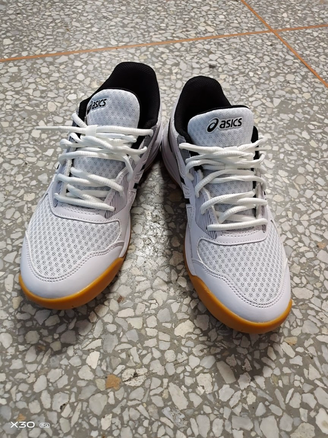 custom review-ASICS Гель UPCOURT 5 Амортизация Износостойкие Низкие Кроссовки для тренировок Унисекс Белые