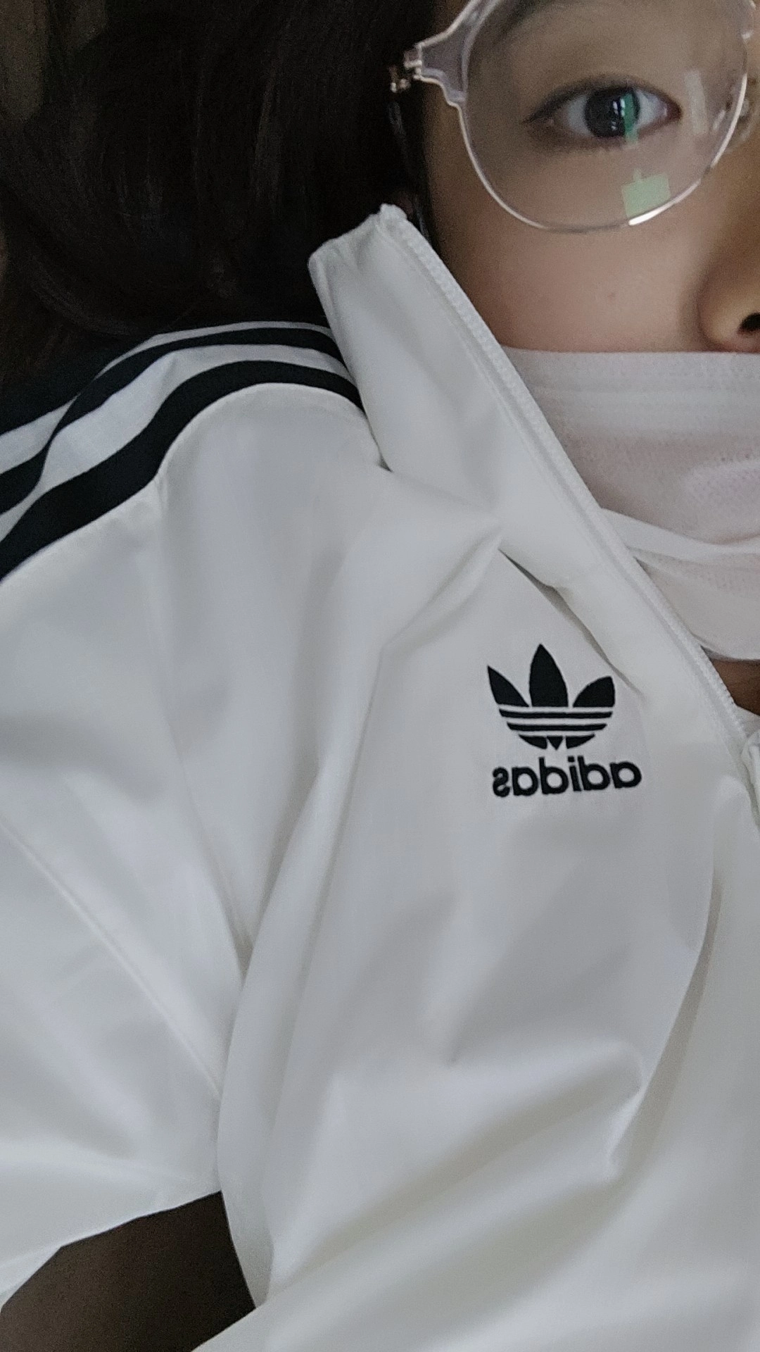 custom review-Adidas Originals RETRO TREFOIL Куртки и Пальто Унисекс Bright White
