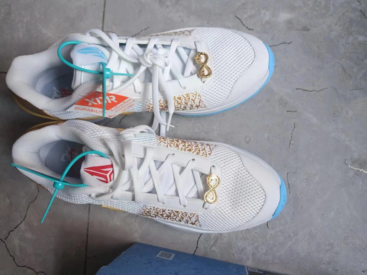 custom review-Nike Ja 1 Ja Morant 1 Low Топ Баскетбольные кроссовки Унисекс Синий Азиатская версия