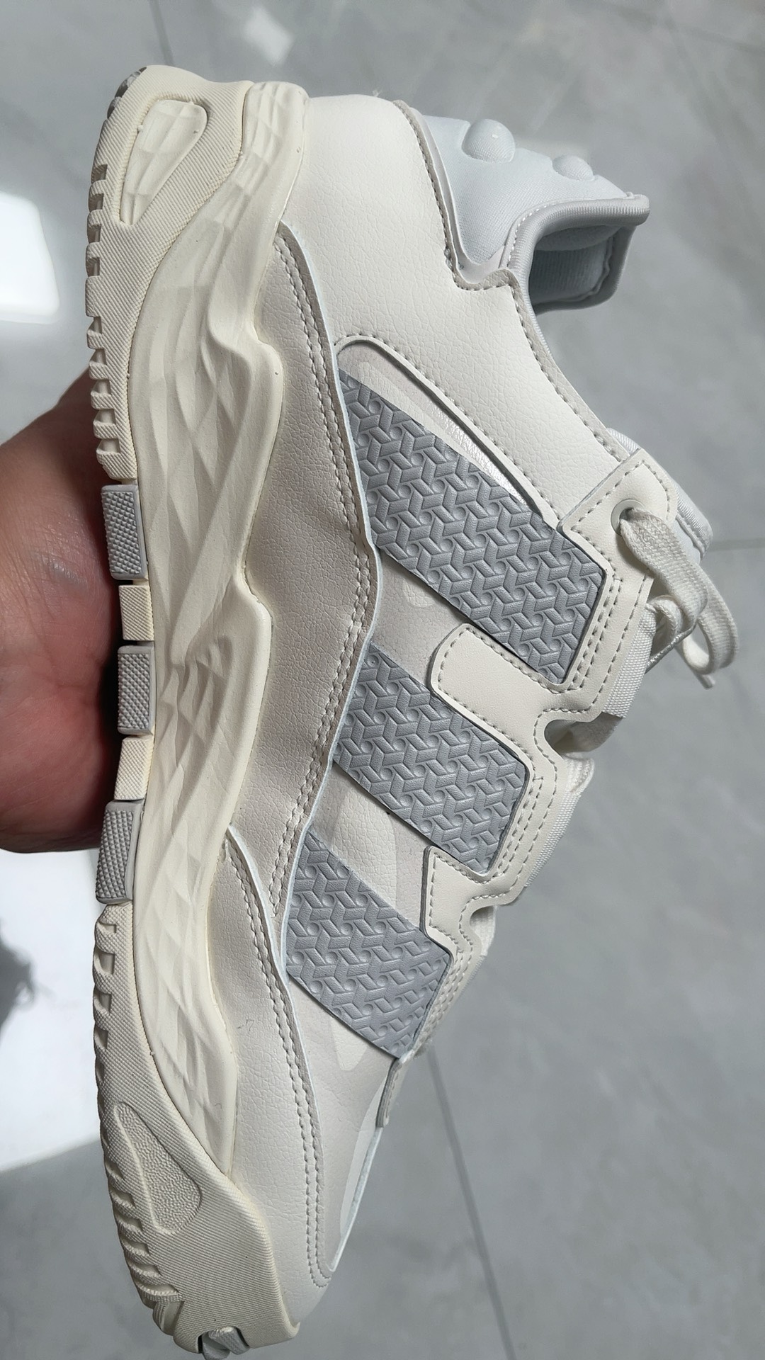 custom review-Adidas Originals Niteball Slip Resistant Abrasion Resistant Легкий Низкий Топ Повседневная Обувь Унисекс Белый Серебряный