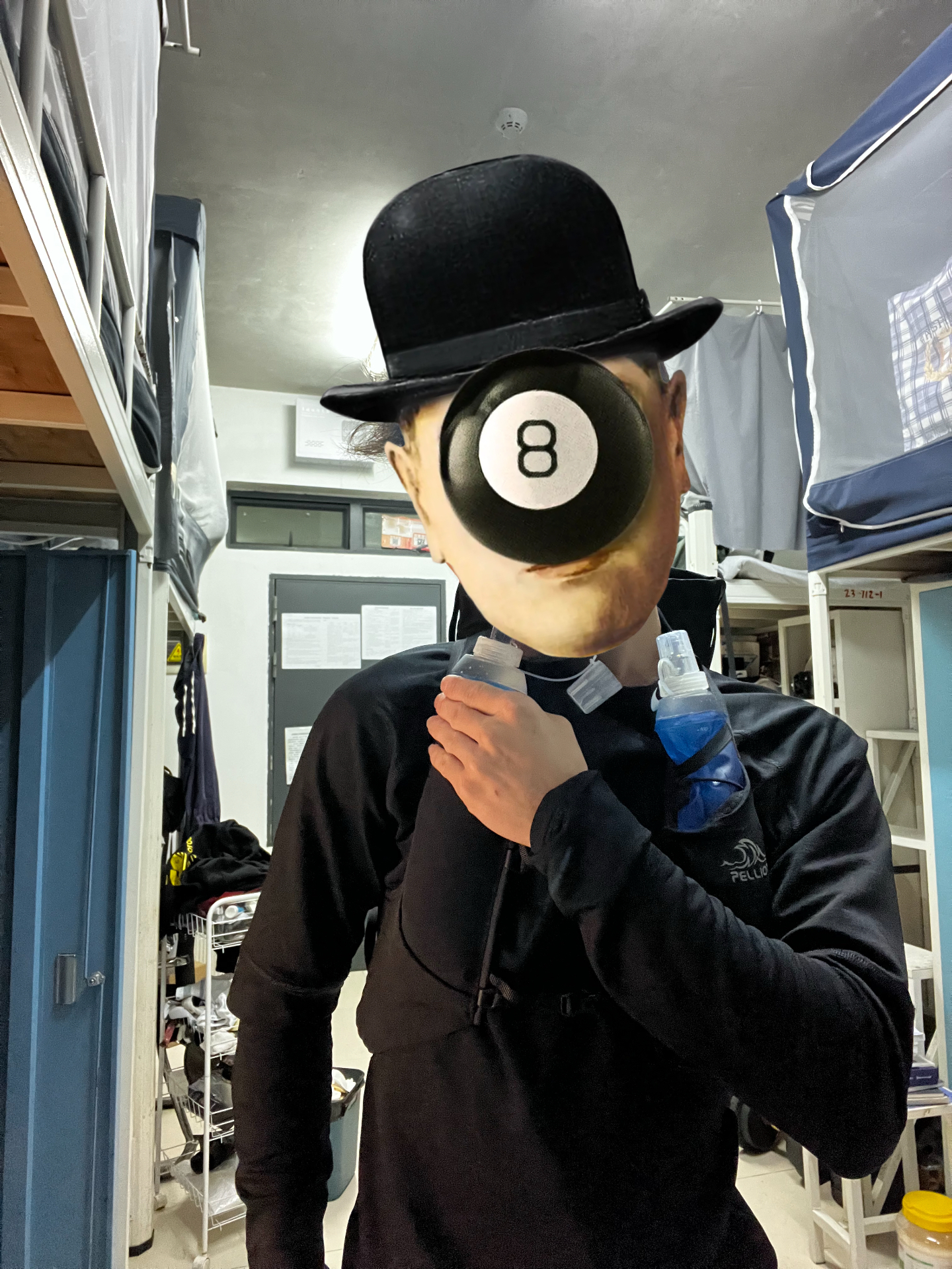 custom review-PELLIOT 10L 12L 14L Туристические сумки Нейлон Черный Унисекс