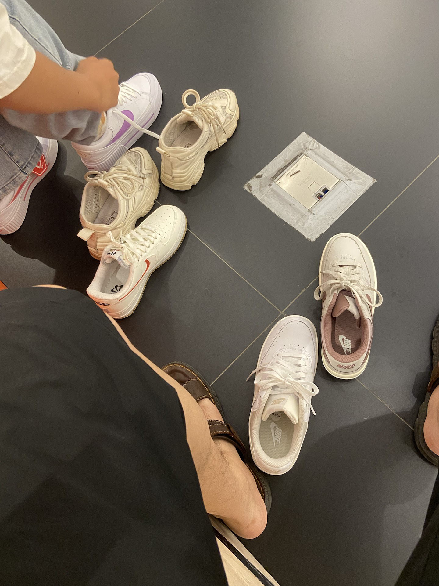 custom review-Nike Court Legacy Low Топ Кроссовки для скейтбординга Женские Белые Фиолетовые