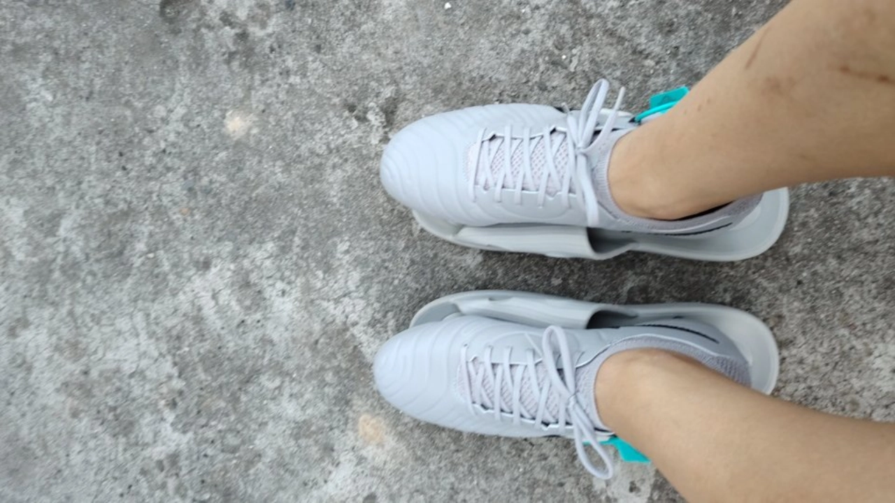 custom review-Nike Tiempo Legend 10 FG Твердый грунт Противоскользящие Устойчивые к истиранию Футбольные бутсы Унисекс Серый Черный