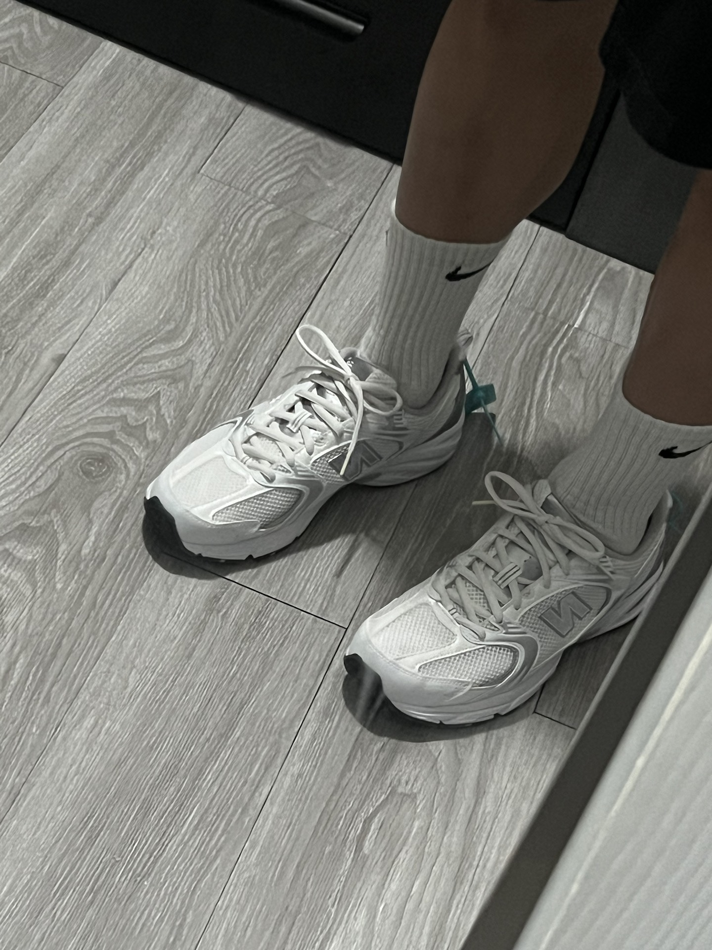 custom review-New Balance NB 530 Дышащий Поддержка Низкий Верх Повседневный Городской Коммутирование Беговые кроссовки Мужской Серебряный